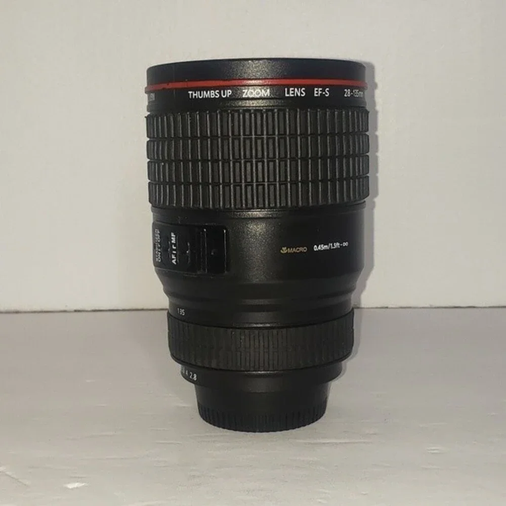 THUMBS UP CAMERA LENS CUP MUG